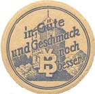 Bierdeckel Lübz 115