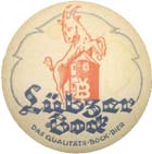 Bierdeckel Lübz 242