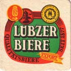 Bierdeckel Lübz 380