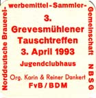 Bierdeckel Lübz 381r
