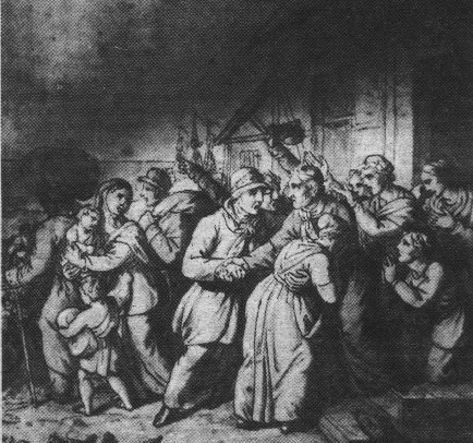 farewell of the emigrants
